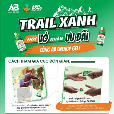 TRAIL XANH CÙNG AB ENERGY GEL